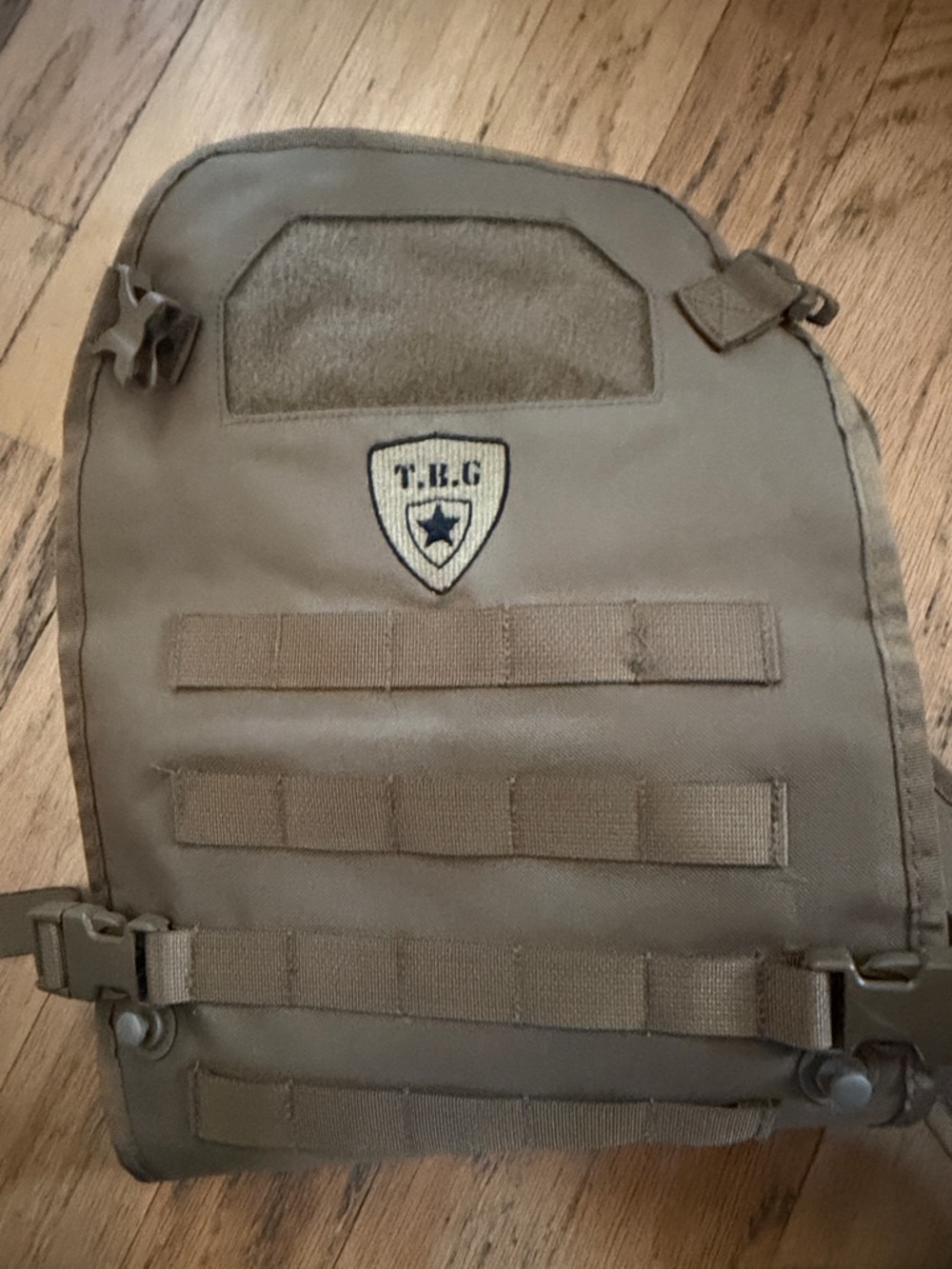 T.R.G Tactical MOLLE Plate Carrier Panel - Tan